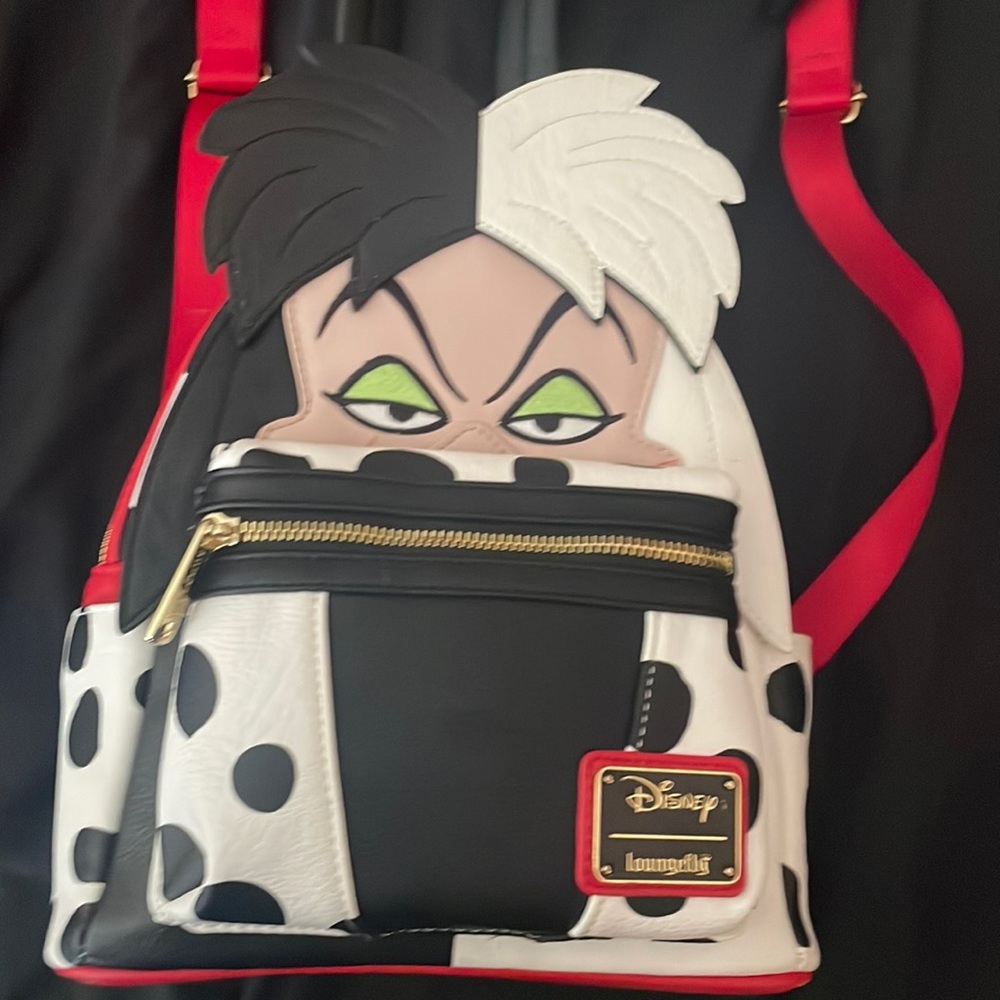 Loungefly Disney cruella mini backpack